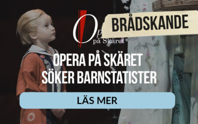Opera på Skäret söker barnstatister