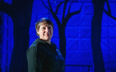 Ljusdesignern Maria Ros låter ljuset dansa