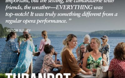 Audience Reactions to Turandot at Opera på Skäret