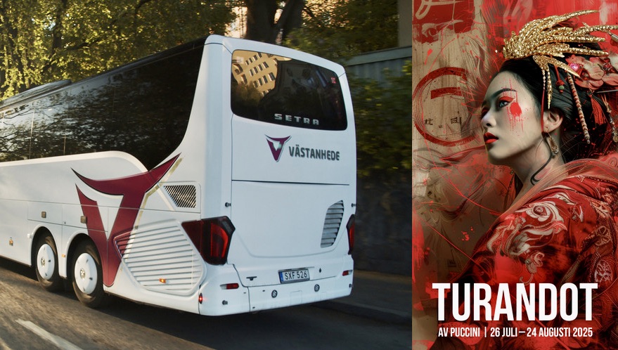 Experience the Opera Bus – now with a SEK 200 discount!