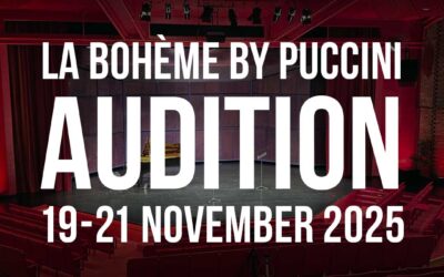 Audition for professional opera singers for La Bohème by Giacomo Puccini