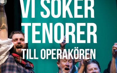 Tenorer sökes till operakören + sångare till roll