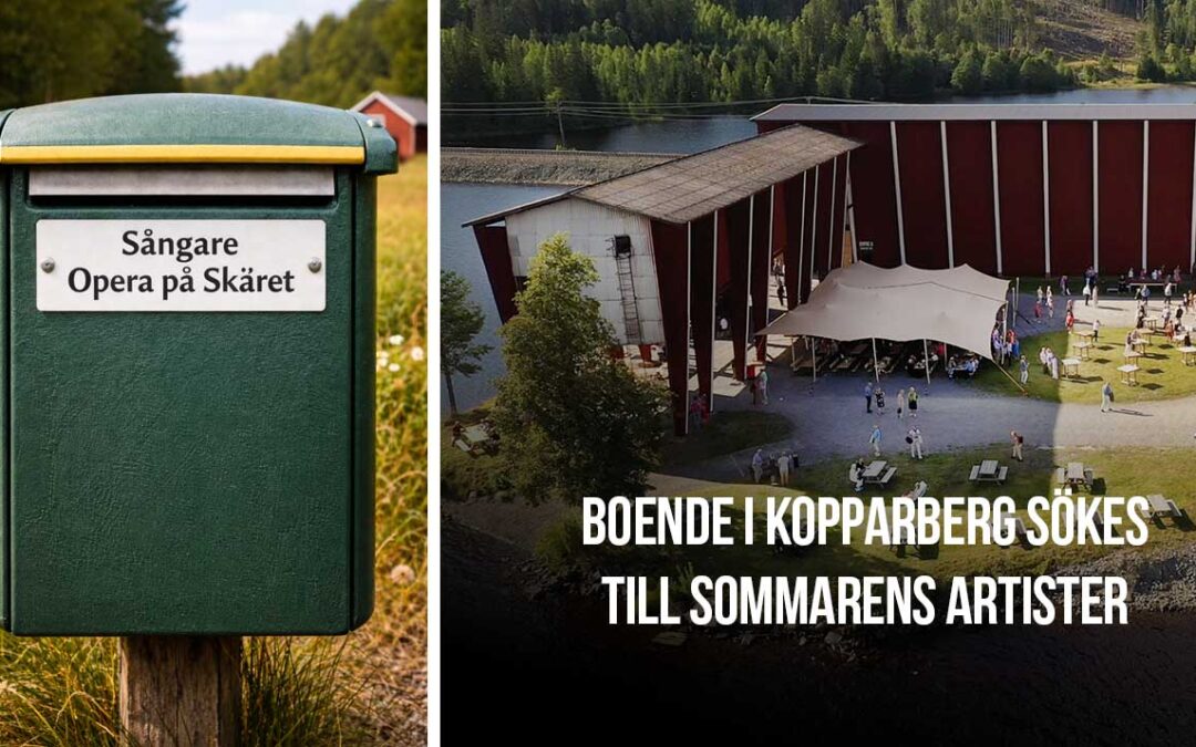Boende i Kopparberg sökes till sommarens artister