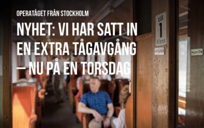 Högt tryck på tågbiljetterna – nu släpps en ny torsdagsavgång till La Bohème